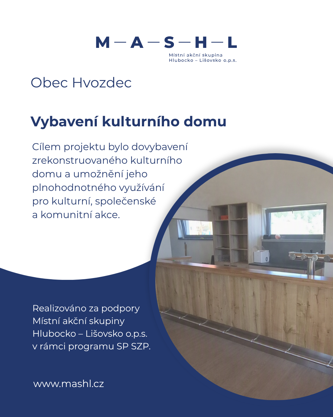 Projekt Vybavení kulturního domu