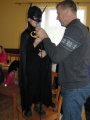 Představení masek na dětském maškarním karnevalu - Batman