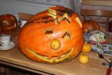 vykrajování hallowennských dýní