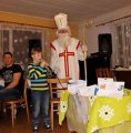Mikulášská nadílka - děti říkají básničku