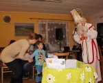 Mikulášská nadílka - děti říkají básničku