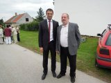 pan starosta obce Hvozdec s panem hejtmanem Jihočeského kraje