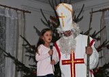 Mikulášská nadílka - děti přednáší báseň